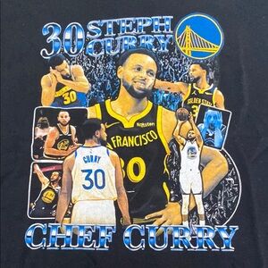 Stephen Curry Graphic Black Tee